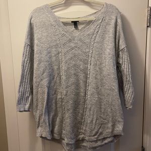 Size 2 gray torrid sweater